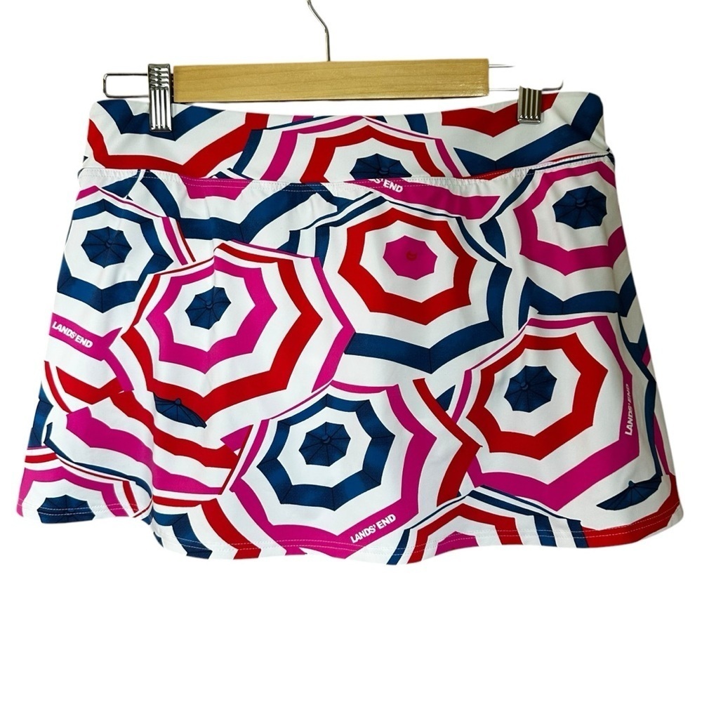 Land’s End Swim Skirt EUC Umbrella Print 8 - Picture 5 of 6